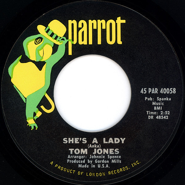 Tom Jones : She's A Lady (7