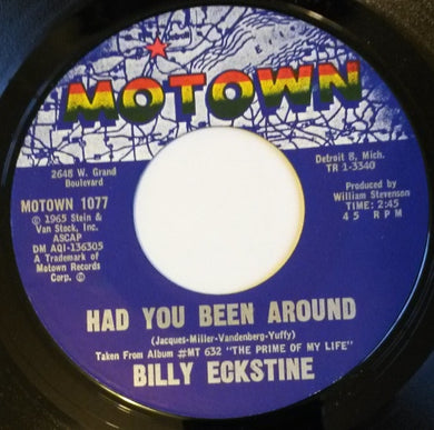 Billy Eckstine : Had You Been Around / Down To Earth (7
