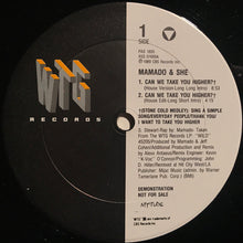 Load image into Gallery viewer, Mamado &amp; She : Can We Take You Higher? (12&quot;, Promo)