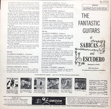 Load image into Gallery viewer, Sabicas And Mario Escudero : The Fantastic Guitars Of Sabicas And Escudero (LP, Mono)