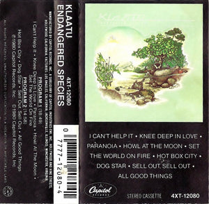 Klaatu : Endangered Species (Cass, Album)
