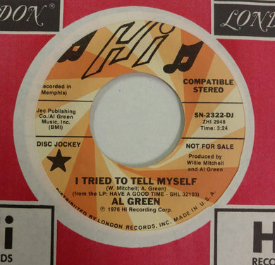 Al Green : I Tried To Tell Myself  (7