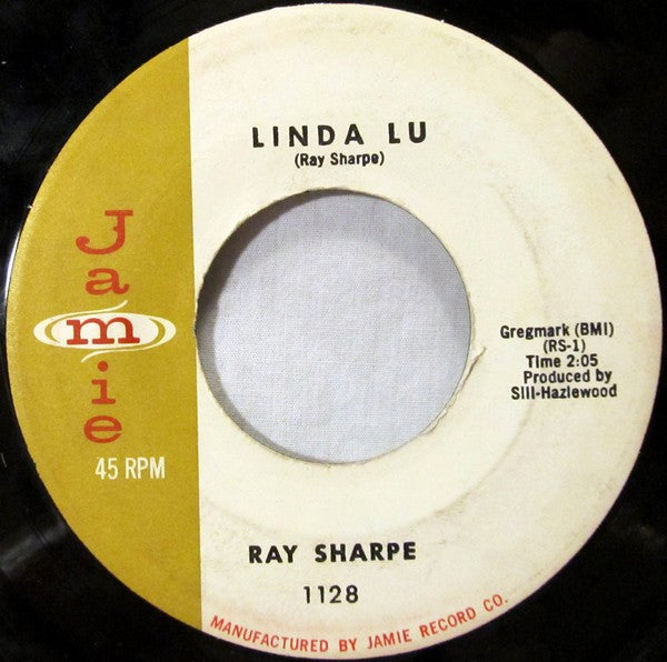 Ray Sharpe : Linda Lu / Red Sails In The Sunset (7