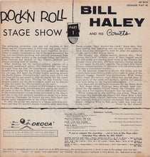 Load image into Gallery viewer, Bill Haley And His Comets : Rock 'N' Roll Stage Show (Part 1) (7", EP)