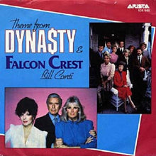 Load image into Gallery viewer, Bill Conti : Theme From Dynasty / Theme From Falcon Crest (7")