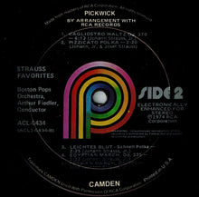 Load image into Gallery viewer, The Boston Pops Orchestra, Arthur Fiedler : Strauss Favorites (LP, RE, RM)