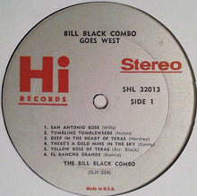Load image into Gallery viewer, Bill Black's Combo : Bill Black Combo Goes West (LP, Album)