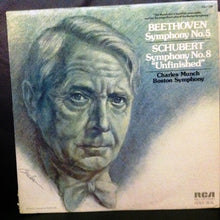 Load image into Gallery viewer, Charles Munch, Boston Symphony Orchestra : Beethoven Symphony No. 5 Schubert Symphony No. 8 "Unfinished" (LP, RP)