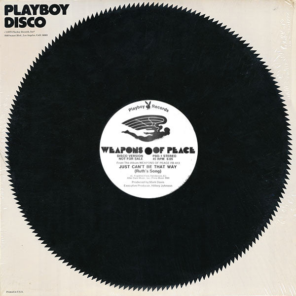 Weapons Of Peace : Just Can't Be That Way (Ruth's Song) (12