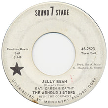 Load image into Gallery viewer, The Arnold Sisters With The Corvairs (2) : Jelly Bean / Angel Laughter  (7", Promo)