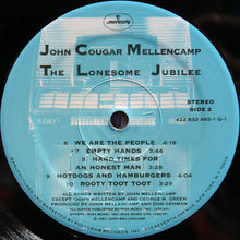 Load image into Gallery viewer, John Cougar Mellencamp : The Lonesome Jubilee (LP, Album, Spe)