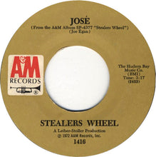 Load image into Gallery viewer, Stealers Wheel : Stuck In The Middle With You / José (7", Single)