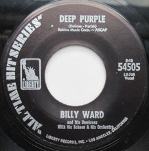 Load image into Gallery viewer, Billy Ward And His Dominoes : Deep Purple / Stardust (7", Single)