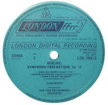 Load image into Gallery viewer, Hector Berlioz, Zubin Mehta, The New York Philharmonic Orchestra : Symphonie Fantastique (LP)