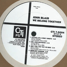 Load image into Gallery viewer, John Blair : We Belong Together (LP, Album, Promo)