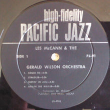 Load image into Gallery viewer, Les McCann &amp; Gerald Wilson Orchestra : McCann / Wilson (LP, Album, Mono)
