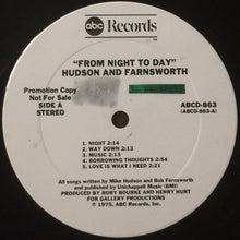 Load image into Gallery viewer, Hudson-Farnsworth : From Night To Day (LP, Promo)