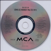 Load image into Gallery viewer, John Lee Hooker : The Best Of 1965 To 1974 (CD, Comp, Club)