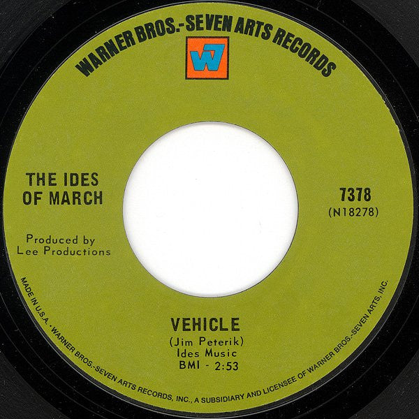 The Ides Of March : Vehicle / Lead Me Home, Gently (7
