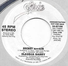 Load image into Gallery viewer, Claudja Barry : Secret Affair (7", Single, Promo)