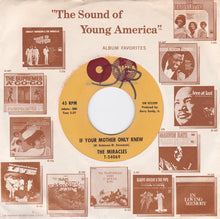 Load image into Gallery viewer, The Miracles : If Your Mother Only Knew / Way Over There (7&quot;)