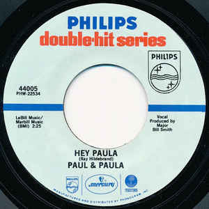 Paul & Paula : Hey Paula / Something Old, Something New (7