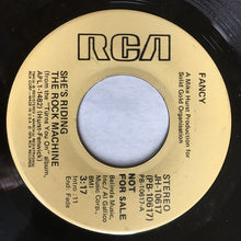 Load image into Gallery viewer, Fancy (3) : She's Riding The Rock Machine (7", Promo)