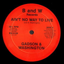 Load image into Gallery viewer, James Gadson &amp; Lou Washington / Lou Washington : Ain&#39;t No Way To Live / Indian Village (12&quot;)