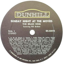 Load image into Gallery viewer, The Brass Ring : Sunday Night At The Movies (LP)