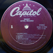 Load image into Gallery viewer, The Sweet : Level Headed (LP, Album, Club, CRC)