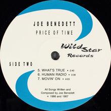 Load image into Gallery viewer, Joe Benedett : Price Of Time (LP)