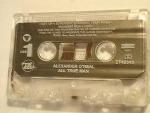 Alexander O'Neal : All True Man (Cass, Album)