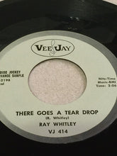 Load image into Gallery viewer, Ray Whitley (2) : I Wasn't Sure / There Goes A Teardrop (7", Single, Promo)