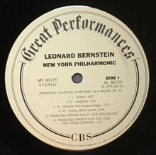 Load image into Gallery viewer, Sergei Prokofiev, Georges Bizet : Leonard Bernstein, The New York Philharmonic Orchestra : Prokofiev: Classical Symphony / Bizet: Symphony In C (LP, RE)
