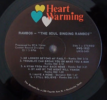 Load image into Gallery viewer, The Rambos : The Soul Singing Rambos (LP)