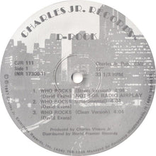 Load image into Gallery viewer, D-Rock (2) : Who Rocks / Cut It Up (12&quot;)
