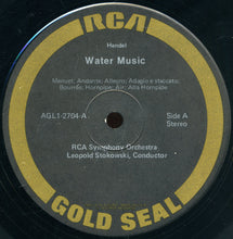 Load image into Gallery viewer, Georg Friedrich Händel, RCA Victor Symphony Orchestra, Leopold Stokowski : Water Music / Royal Fireworks Music (LP, RE, RM)