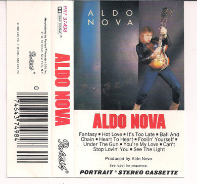 Aldo Nova : Aldo Nova (Cass, Album)