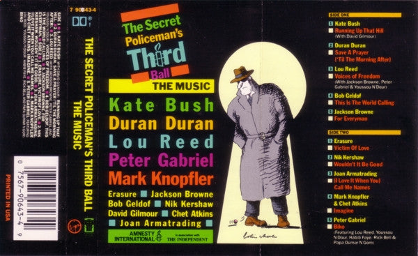 Various : The Secret Policeman's Third Ball (The Music) (Cass, Album, AR,)