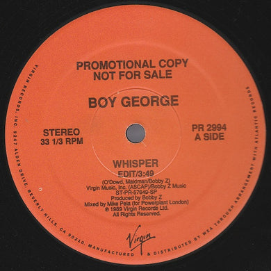 Boy George : Whisper (12