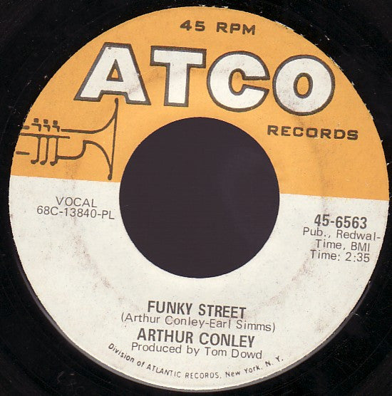 Arthur Conley : Funky Street / Put Our Love Together (7