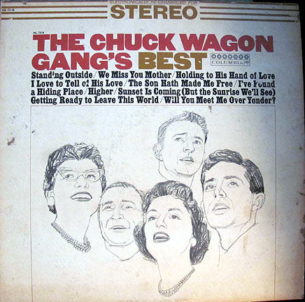 Chuck Wagon Gang : The Chuck Wagon Gang's Best (LP, Comp)