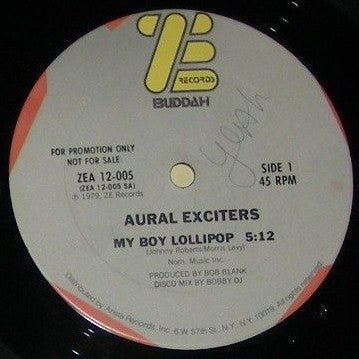 Aural Exciters : My Boy Lollipop (12