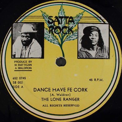 Lone Ranger / Carlton Livingston : Dance Have Fe Cork / Feel The Vibes (12