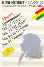 Load image into Gallery viewer, Berliner Philharmoniker, Karl Böhm : Mozart : Symphonies No.31 &quot; Paris &quot;, No. 35 &quot; Haffner &quot;, No. 40 In G Minor, No. 41 &quot; Jupiter &quot; (Cass, Comp, RE)