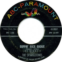 Load image into Gallery viewer, Joe Bennett And The Sparkletones : Black Slacks / Boppin' Rock Boogie (7", Styrene)