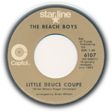 Load image into Gallery viewer, The Beach Boys : Surfer Girl / Little Deuce Coupe (7", Single, RE)