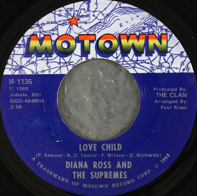 The Supremes : Love Child / Will This Be The Day (7
