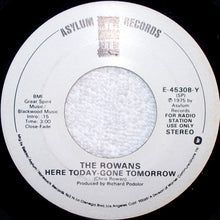 Load image into Gallery viewer, The Rowans (2) : Beggar In Blue Jeans (7", Promo)