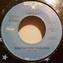 Load image into Gallery viewer, America (2) : You Can Do Magic / Right Before Your Eyes (7", Single, RE)